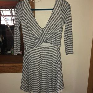 Free People lined mini dress